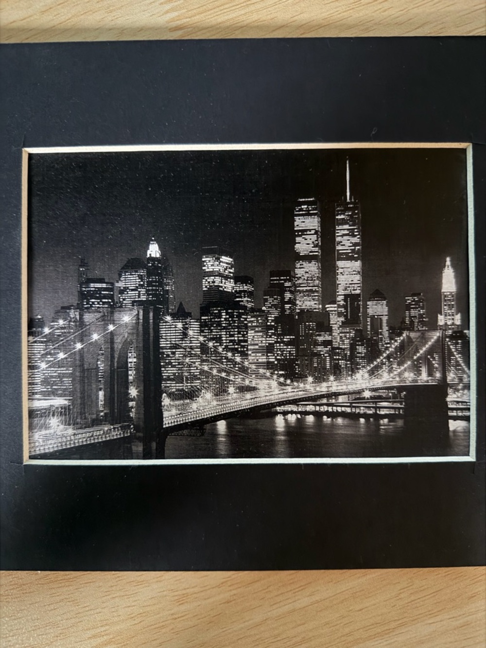 Black & White Art Print-“Brooklyn Bridge New York”